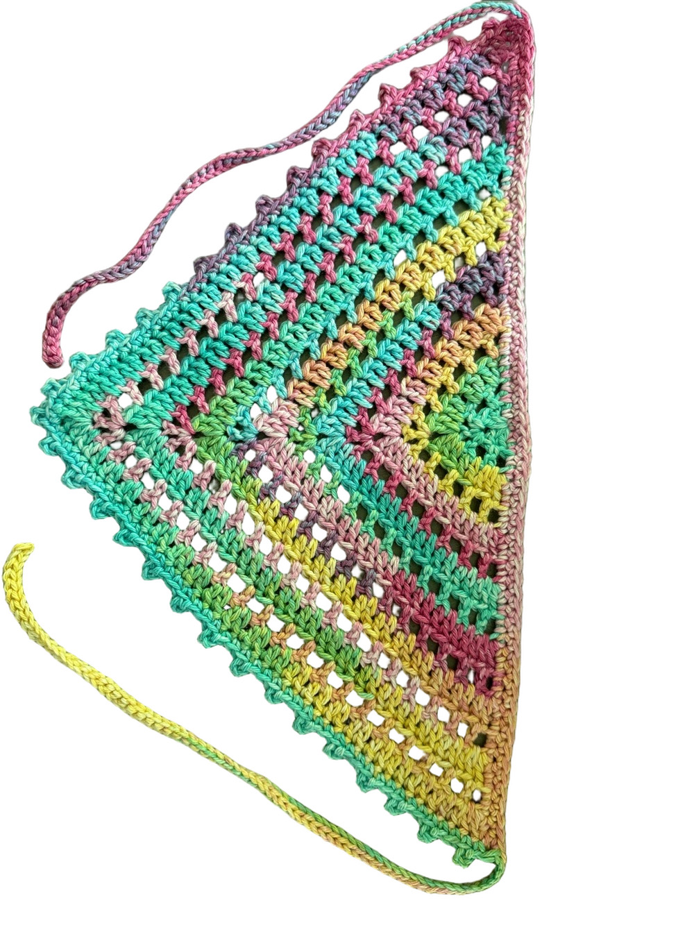 Crochet Bandana - Multicolor